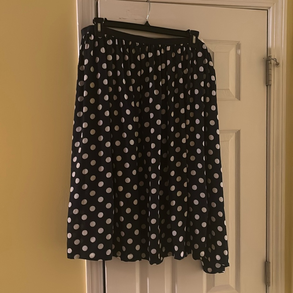Society Plus midi skirt